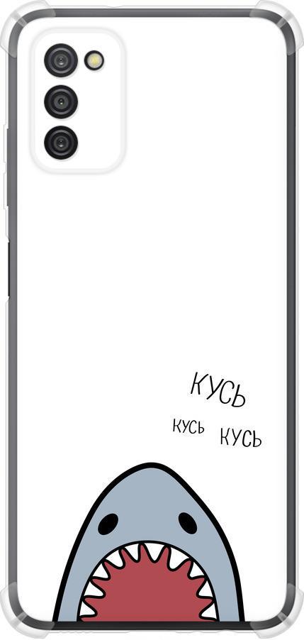 Чехол на Samsung Galaxy A03s A037F Акула (4870sp-2381-42517)