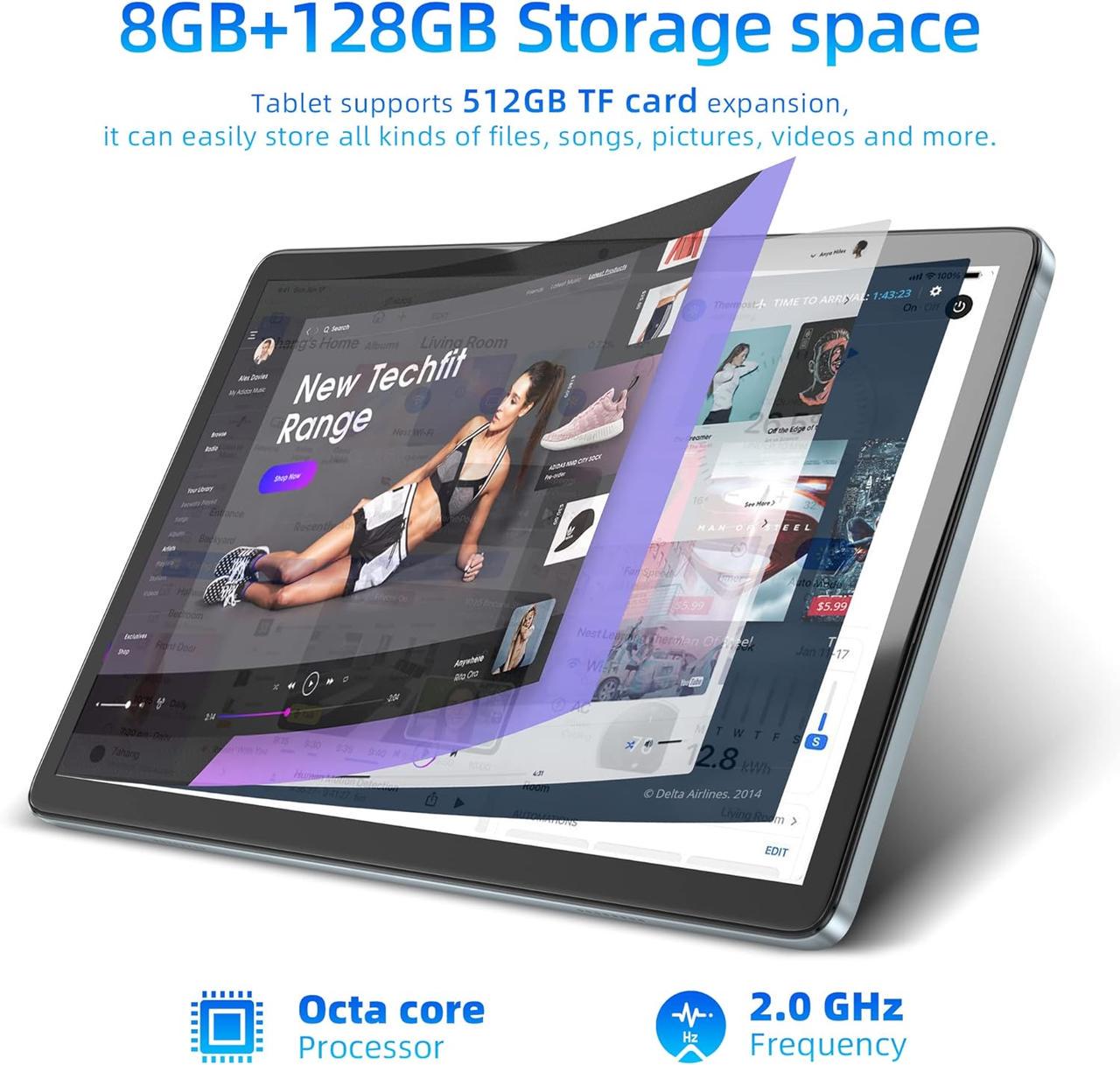 Планшет Jumper EZpad M10SE 10 FHD IPS 8-Core 8GB RAM 128GB Storage Android 12 6000 mAh (1-02-038-00002) - фото 2