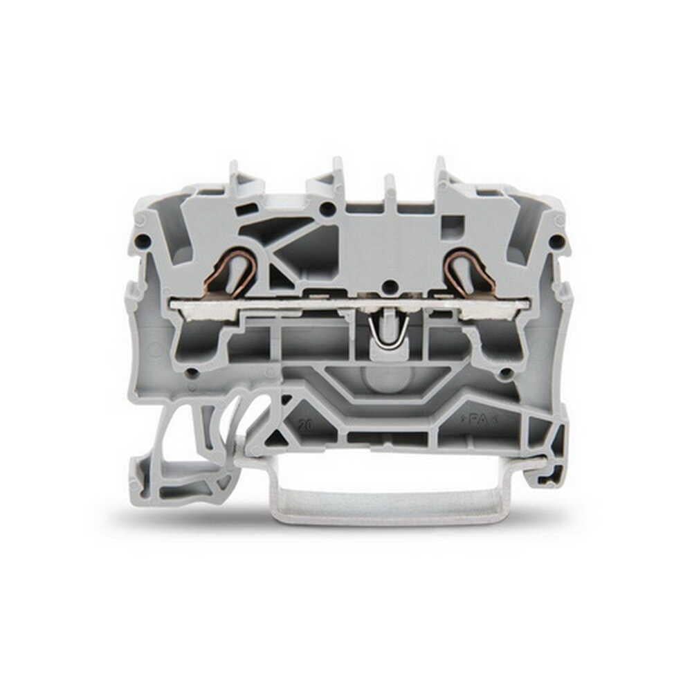 Клема прохідна WAGO 2002-1201 на DIN-рейку 2,5 4 мм2 (28681956)