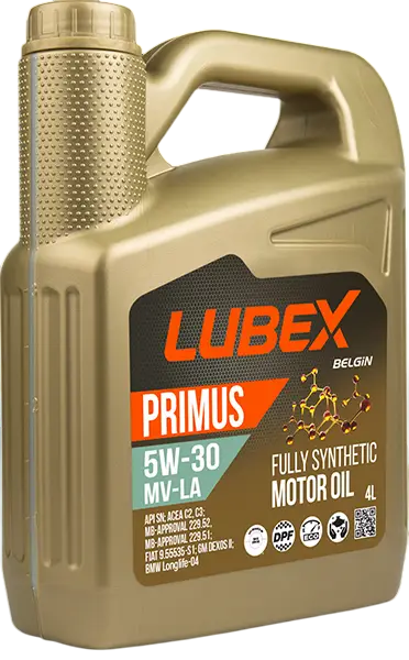 Моторное масло LUBEX PRIMUS MV-LA 5W30 5 л (034-1319-0405)