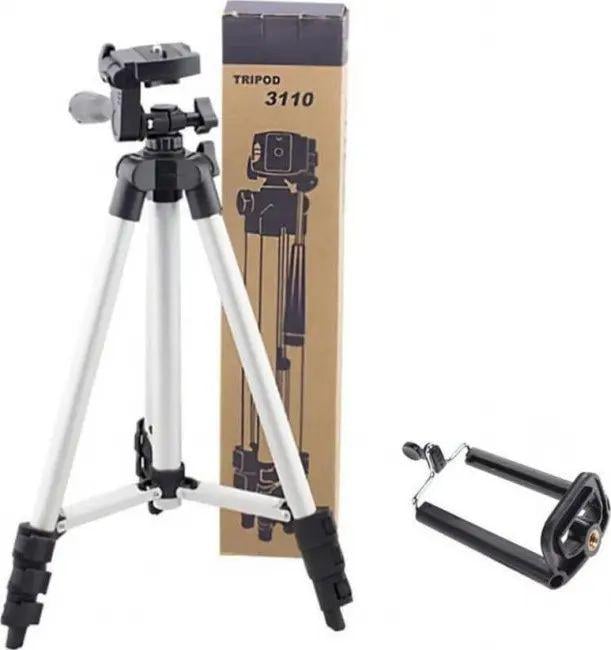 Штатив для камеры и телефона 3D 3110 Tripod 35-102 см до 1,2 кг (opt-17664)