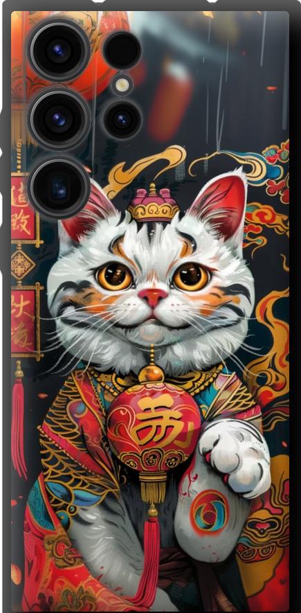 Чехол на Samsung Galaxy S23 Ultra China Cat v2 (6135b-2906-42517)