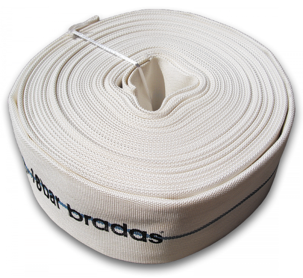 Шланг пожежний Bradas Lined Hose 8 Bar 3" 30 м (WLH830030) - фото 1