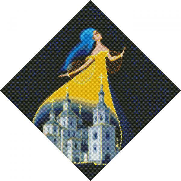 Алмазная мозаика Идейка Берегиня Сум 40x40 см (Id-AMO7255)