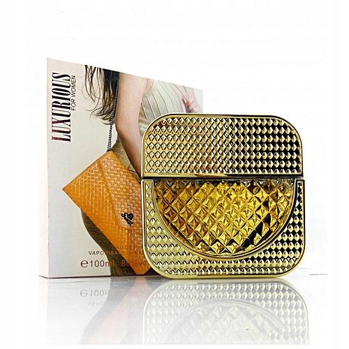 Парфум Luxirious у вигляді золотистої сумочки 100 мл (REF3634)