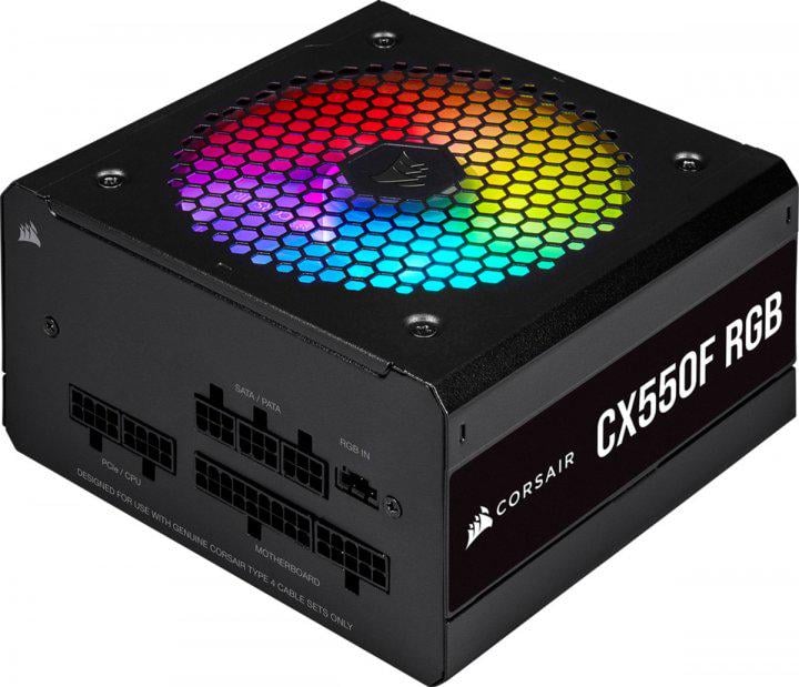 Блок питания Corsair CX550F RGB 550 W (CP-9020216-EU)