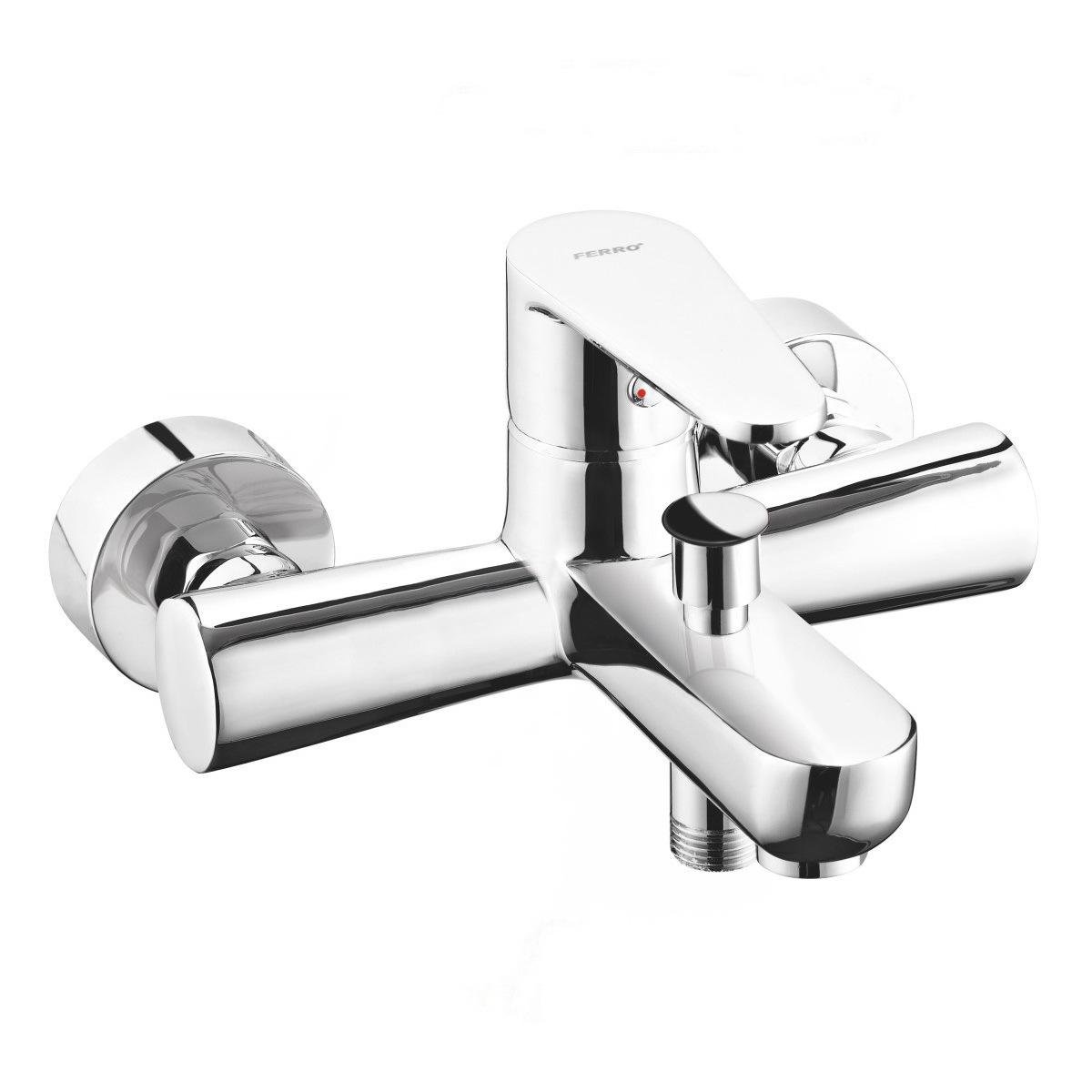 Смеситель для ванны Ferro Algeo BAG1 однорычажный Хром (173164)
