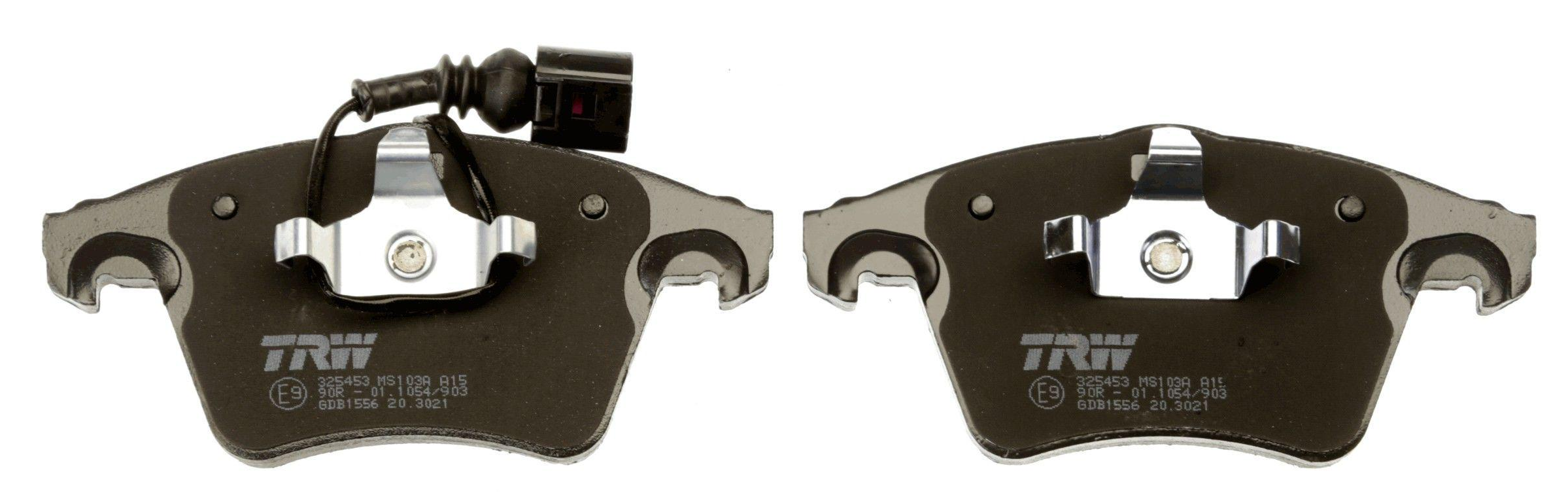 Комплект тормозных накладок для дисковых тормозов TRW GDB1556