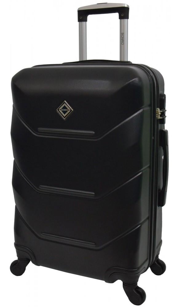 Чемодан Bonro 2019 DQ большой Черный (42400078)