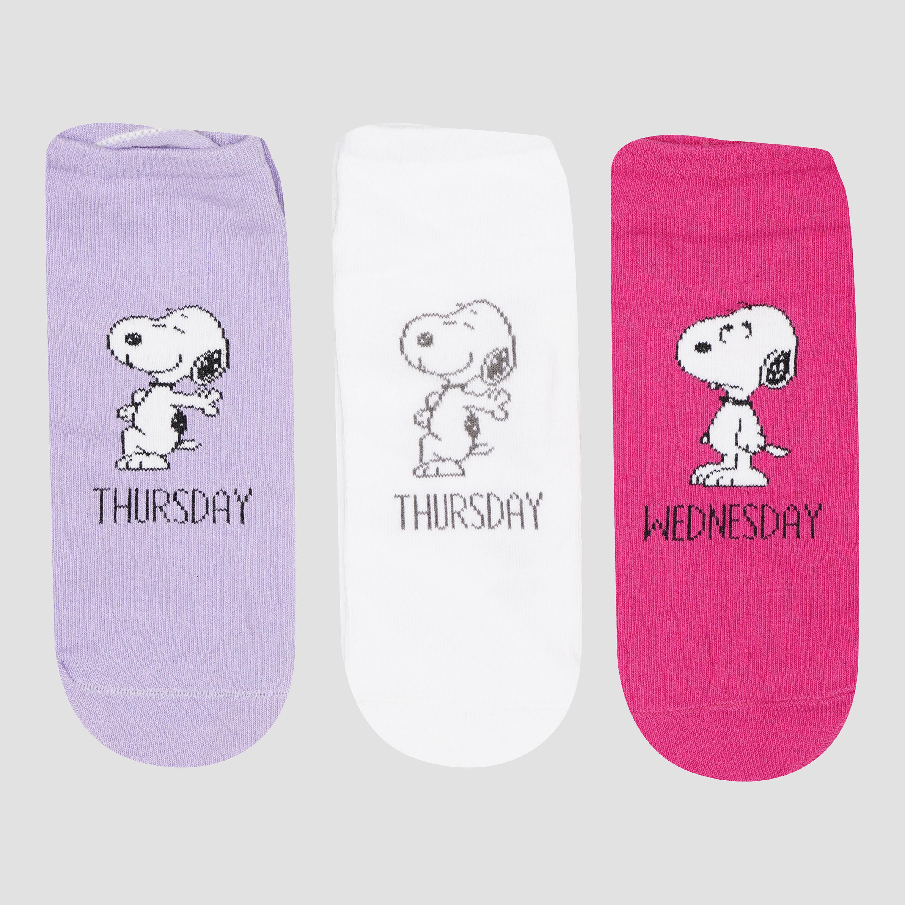 Носки C&A р. 35-38 3 пары Белый Розовый (22477650)