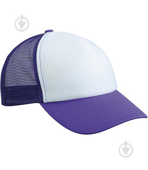 Кепка Myrtle Beach Тракер Белый / Фиолетовый (MB0070MWLIU)