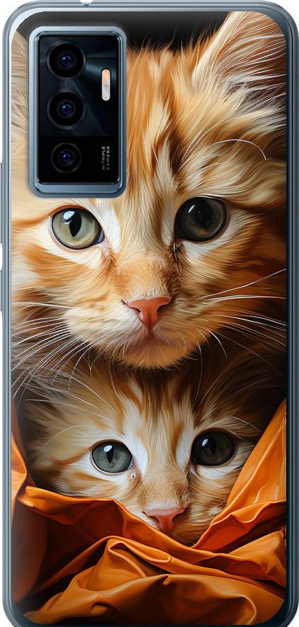 Чохол на Vivo V23e Котики 2 (5664u-2641-42517)