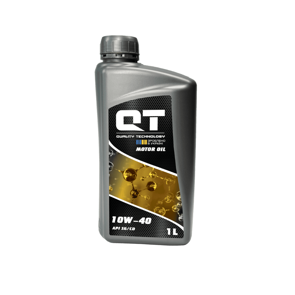 Моторна олива QT-Oil STANDART 10W-40 напівсинтетика 1 л (QT1110401)