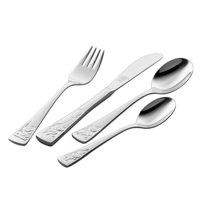Набор детских столовых приборов Zwilling JA Henckels Teddy Twin Kids 4 пр.