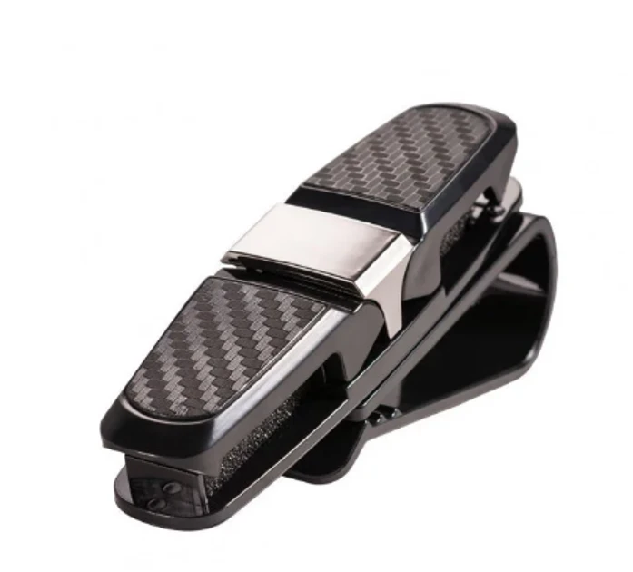 Клипса-держатель для очков в машину двойная Черный (2727633741)