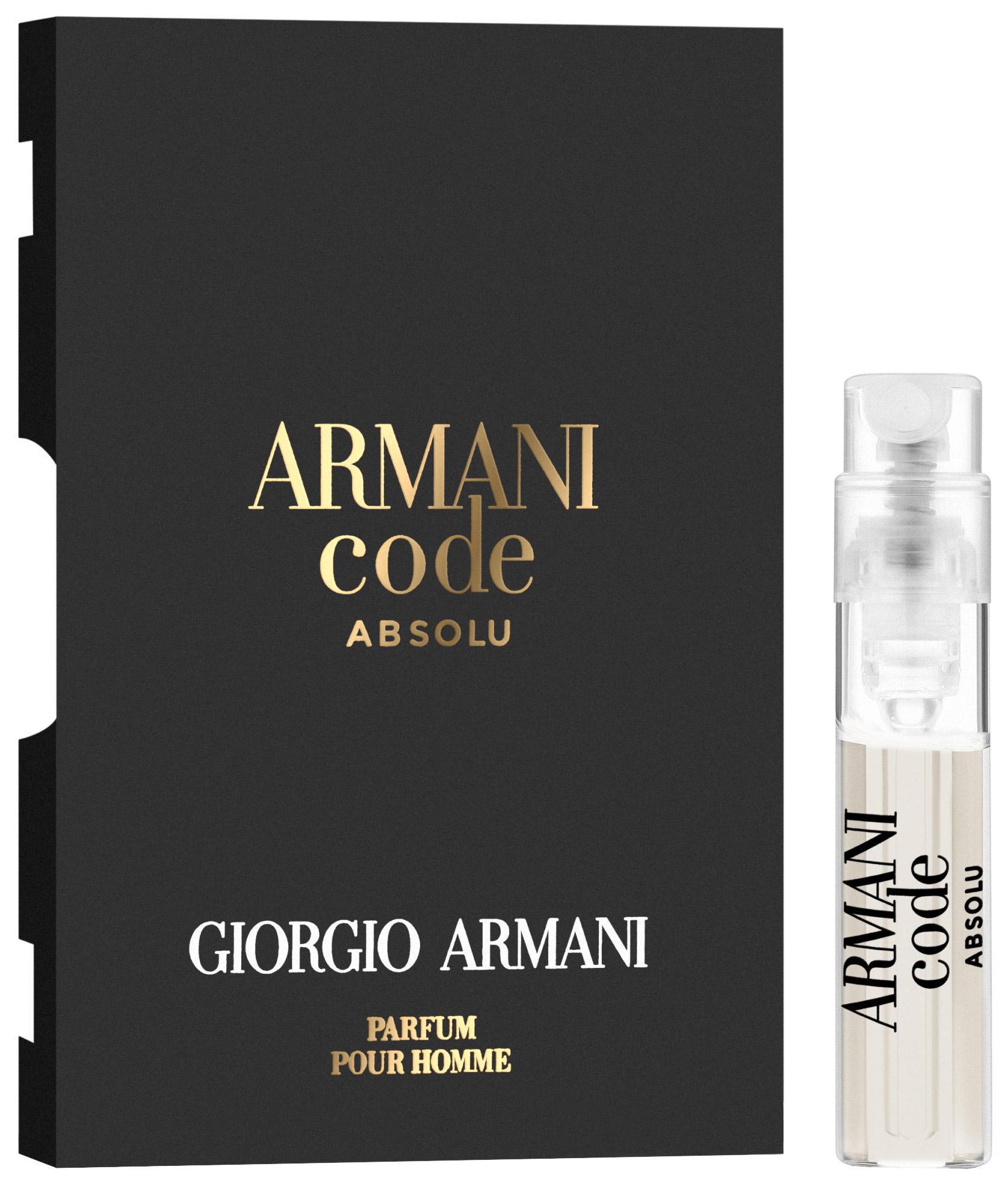 Парфум для чоловіків Giorgio Armani Code Absolu 1,2 мл пробник (380554)