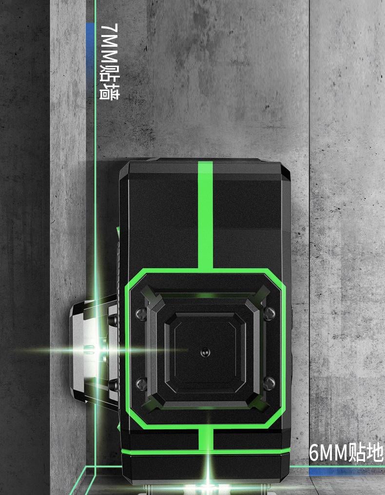 Лазерний рівень нівелір HILDA 4D Ultra із зеленим променем на 16 ліній 360 градусів 2025 зі штативом - фото 10