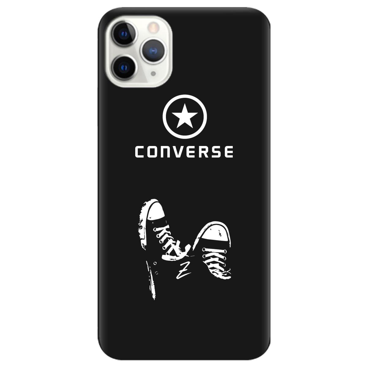 Силіконовий чохол Zorrov для Apple iPhone 11 Pro Max - Converse (12180040179072503)