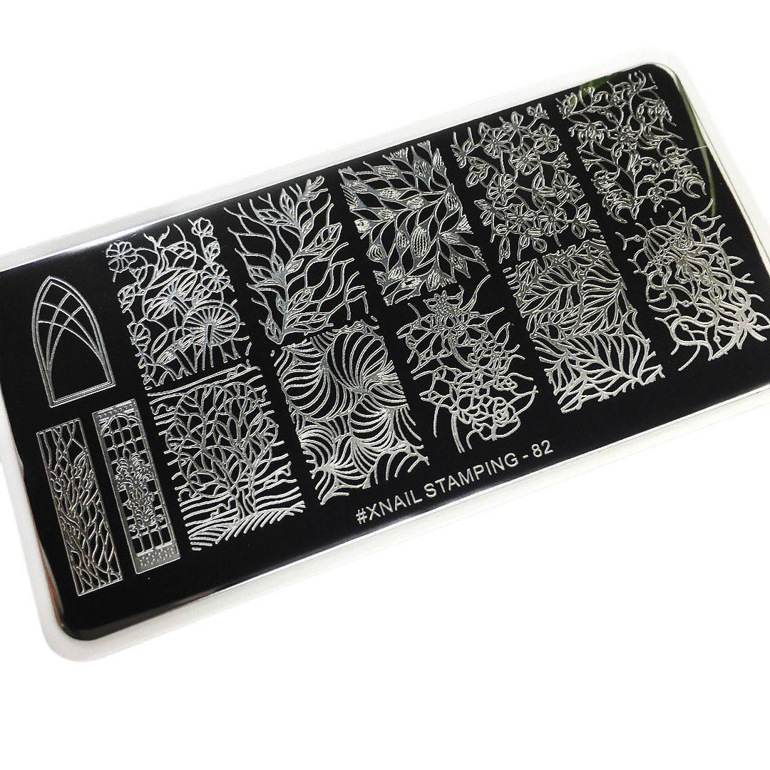 Пластина для стемпінгу нігтів XNAIL-82