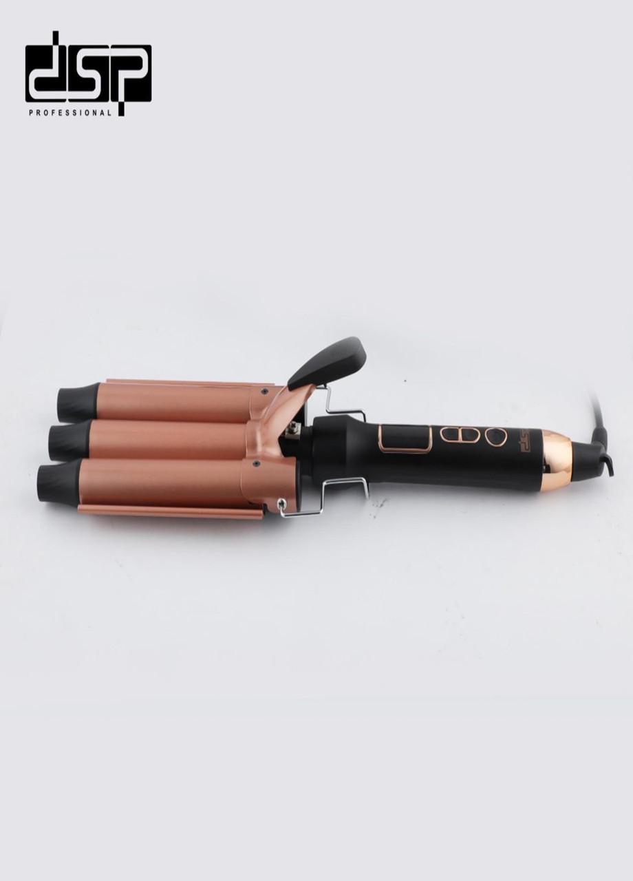 Плойка на три хвилі з керамічним покриттям для укладання волосся 25 мм (DSP 20179) - фото 2 Плойка на три хвилі з керамічним покриттям для укладання волосся 25 мм (DSP 20179) - фото 2