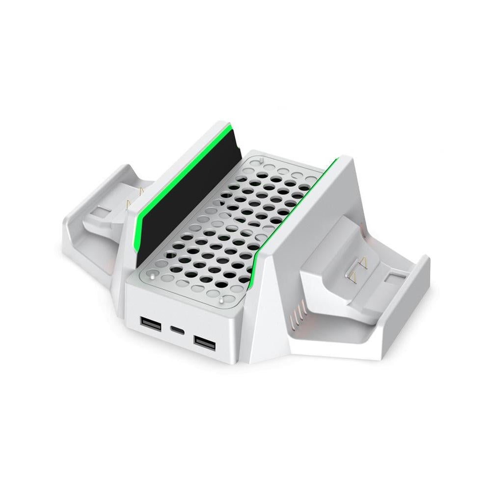 Підставка/зарядна станція DOBE для консолі Xbox Series S та геймпада Microsoft Wireless Controller Білий (6669601)