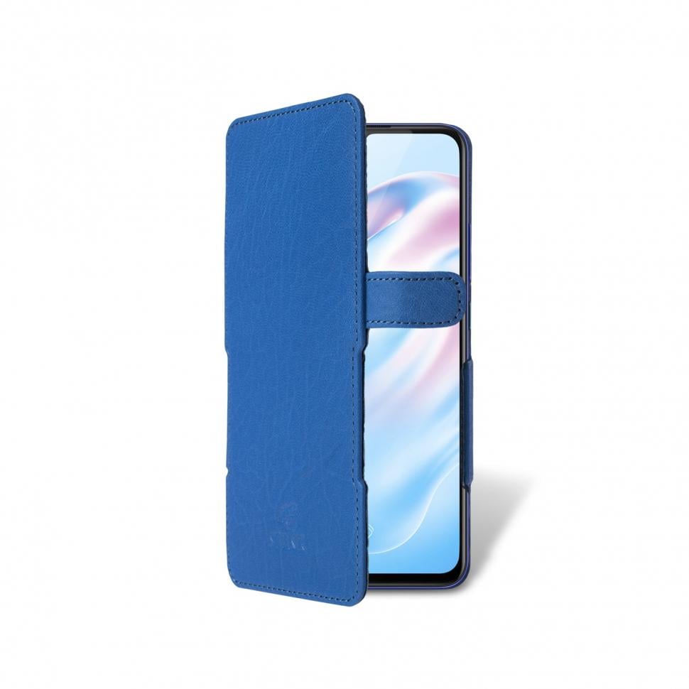 Чехол книжка Stenk Prime для Vivo V17 Ярко-синий (65624)