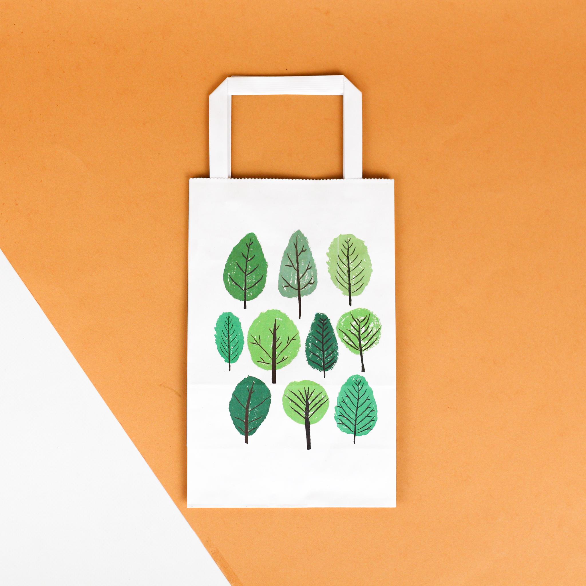 Пакет подарунковий Листочки 150х90х240 мм 20 шт. - фото 2 Пакет подарунковий Листочки 150х90х240 мм 20 шт. - фото 2