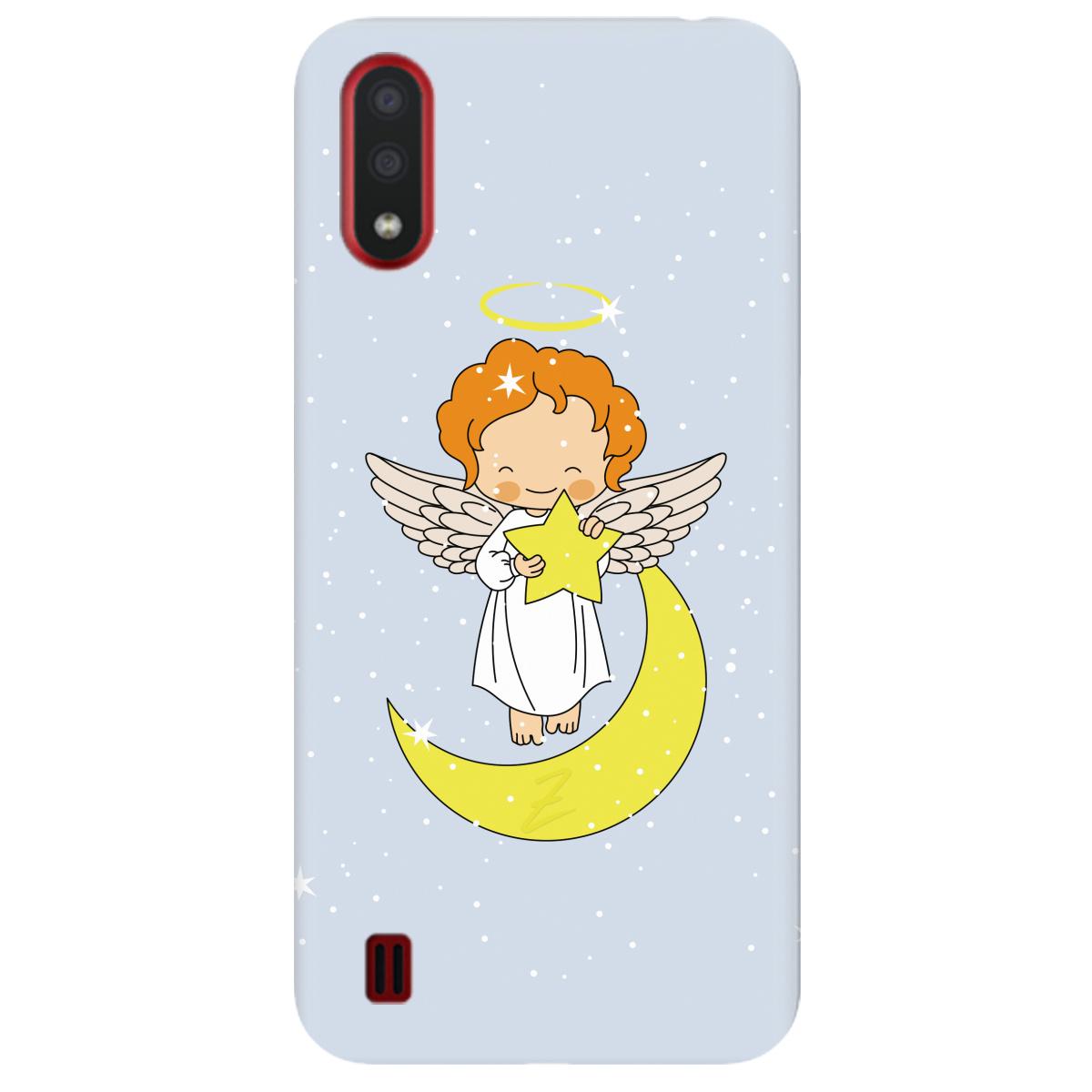 Силіконовий чохол Zorrov для Samsung Galaxy А01 - Angel (14130040114098351)