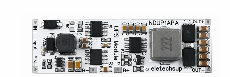 Модуль електронний резервного безперебійного живлення DC-DC UPS 12V 15W NDUP1,3A