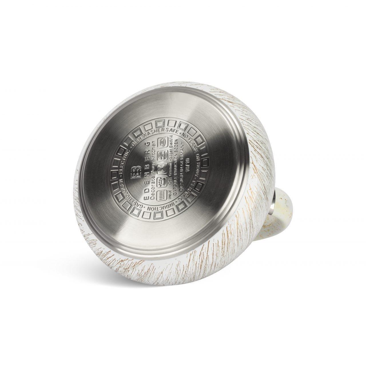 Чайник со свистком Edenberg EB-1900 с капсульным дном 3 л (EB-1900) - фото 3