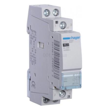 Контактор Hager 25 A 1НВ+1НЗ 230 В (ESC227)