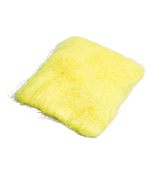 Декоративный наполнитель из полипропилена для подарочных коробок 30 г Желтый (23689008)