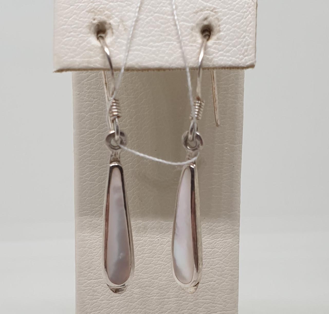 Серьги серебряные с гелиотисом 1,79 г (1394182822)