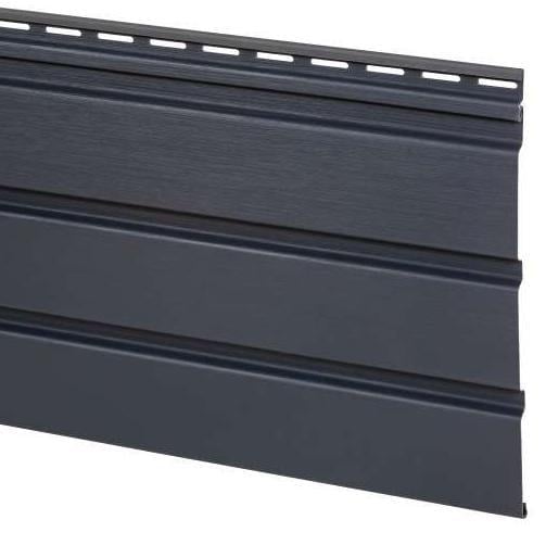 Софит айДахо без перфорации 3х0,3 м 0,9 кв.м. Графит