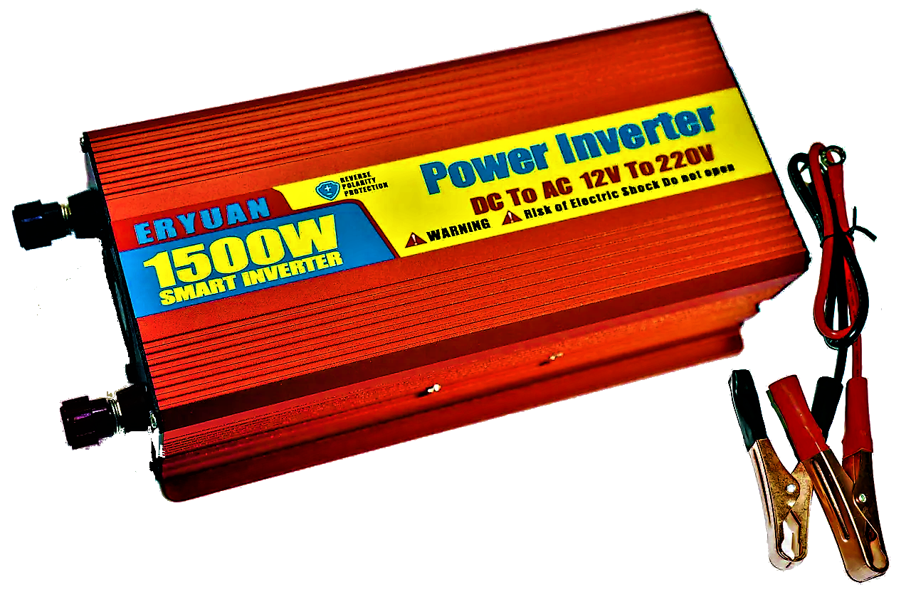 Инвертор автомобильный 12V-220V 1500W преобразователь напряжения Eryuan (1317) - фото 7 Инвертор автомобильный 12V-220V 1500W преобразователь напряжения Eryuan (1317) - фото 7
