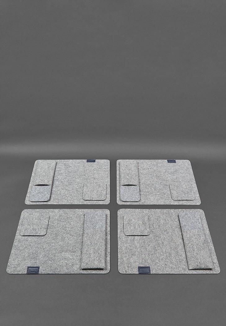 Набор для сервировки стола на 4 персоны Синий (A-028330) - фото 2 Набор для сервировки стола на 4 персоны Синий (A-028330) - фото 2