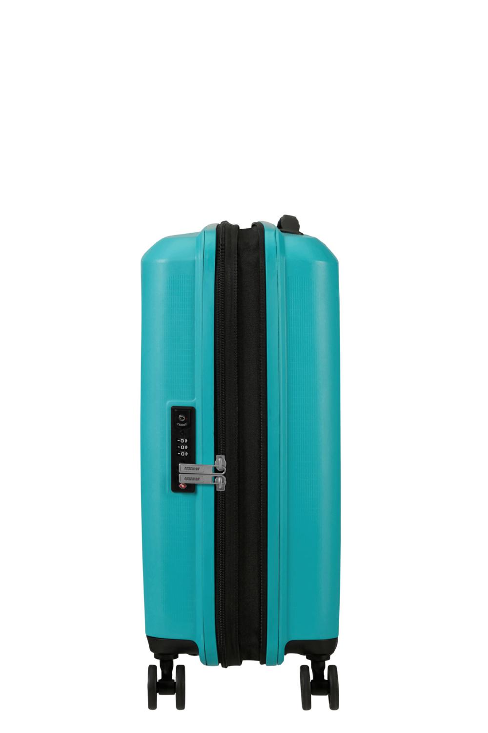 Чемодан American Tourister AEROSTEP 55x40x20/23 см Бирюзовый (MD8*21001) - фото 6