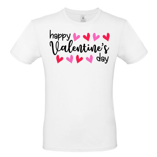 Футболка чоловіча "Happy Valentines Day 03" 3XL Білий (t-shirt_VD-03_3XL) - фото 1 Футболка чоловіча "Happy Valentines Day 03" 3XL Білий (t-shirt_VD-03_3XL) - фото 1