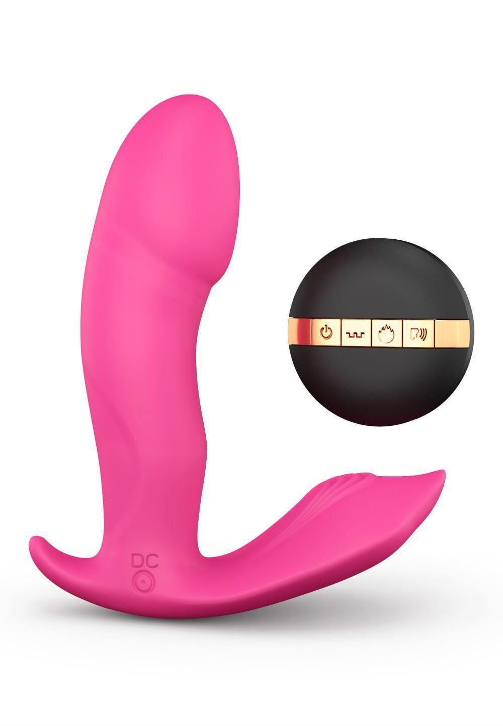 Вибратор Dorcel Secret Clit с подогревом и пультом ДУ/можно под одежду/голосовое управление (SO3072)
