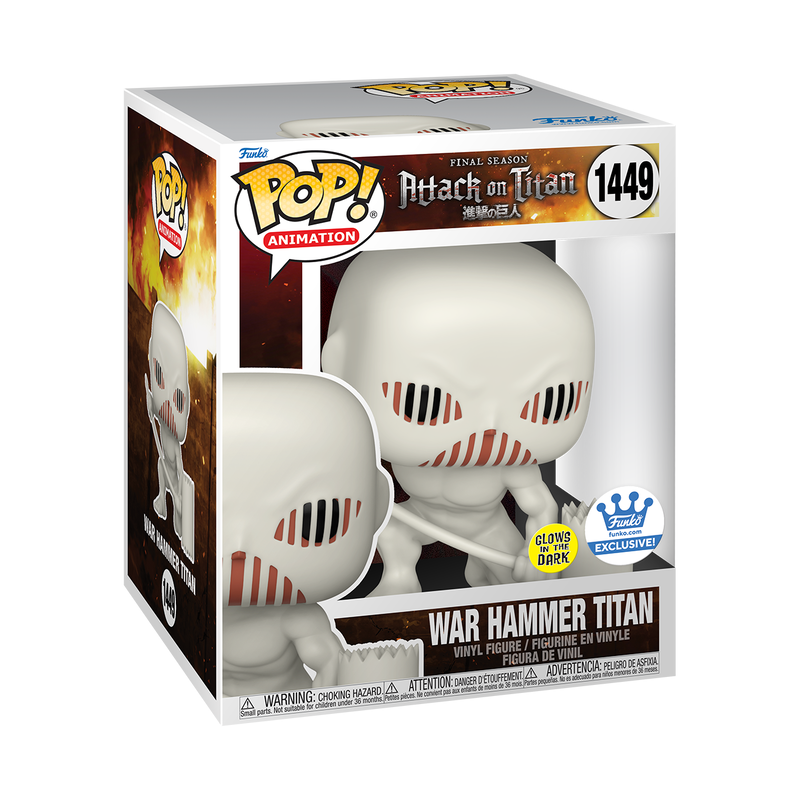 Фігурка Funko Pop Attack on Titan Super War Hammer Titan Glow (14758531) - фото 3