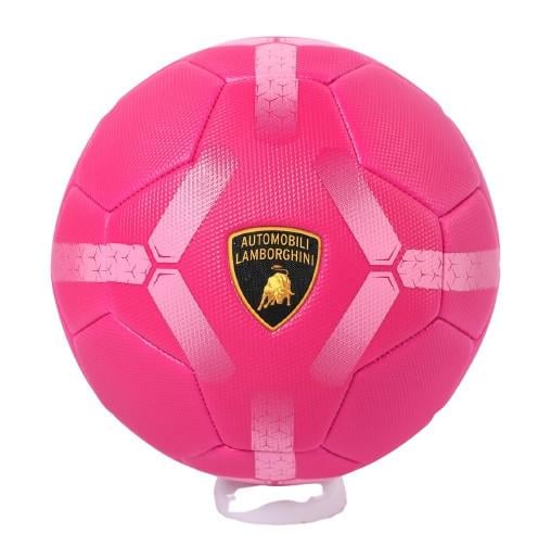 Футбольный мяч Lamborghini орнамент р. 5 Розовый
