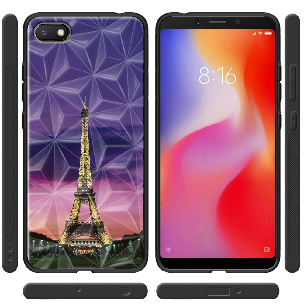Чехол Boxface Xiaomi Redmi 6A Полночь в Париже Черный силикон с призмой (34811-up964-37868) - фото 2 Чехол Boxface Xiaomi Redmi 6A Полночь в Париже Черный силикон с призмой (34811-up964-37868) - фото 2