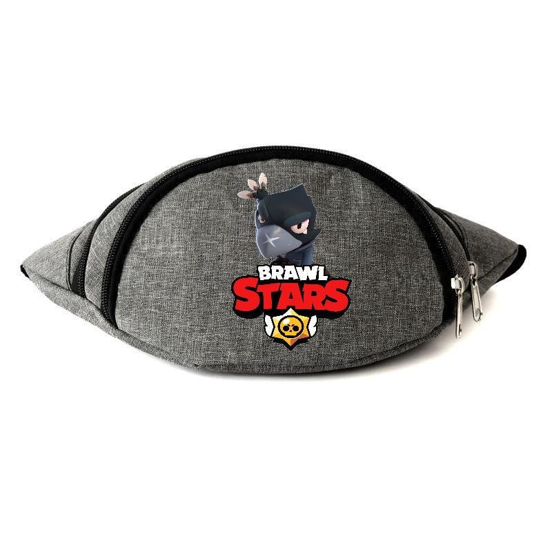 Поясная сумка-бананка Cappuchino toys Бравл Старс Ворон (1485654803) Поясная сумка-бананка Cappuchino toys Бравл Старс Ворон (1485654803)