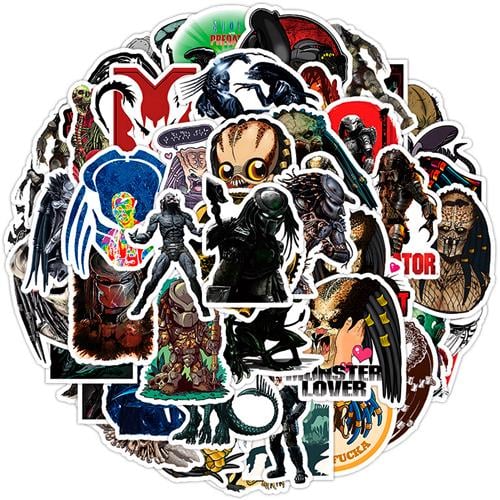 Набор наклеек Хищник Predator 50 шт.