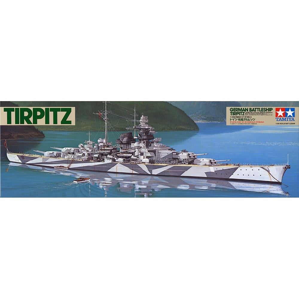 Збірна модель Tamiya корабель 1:350 Tirpitz (78015-000)