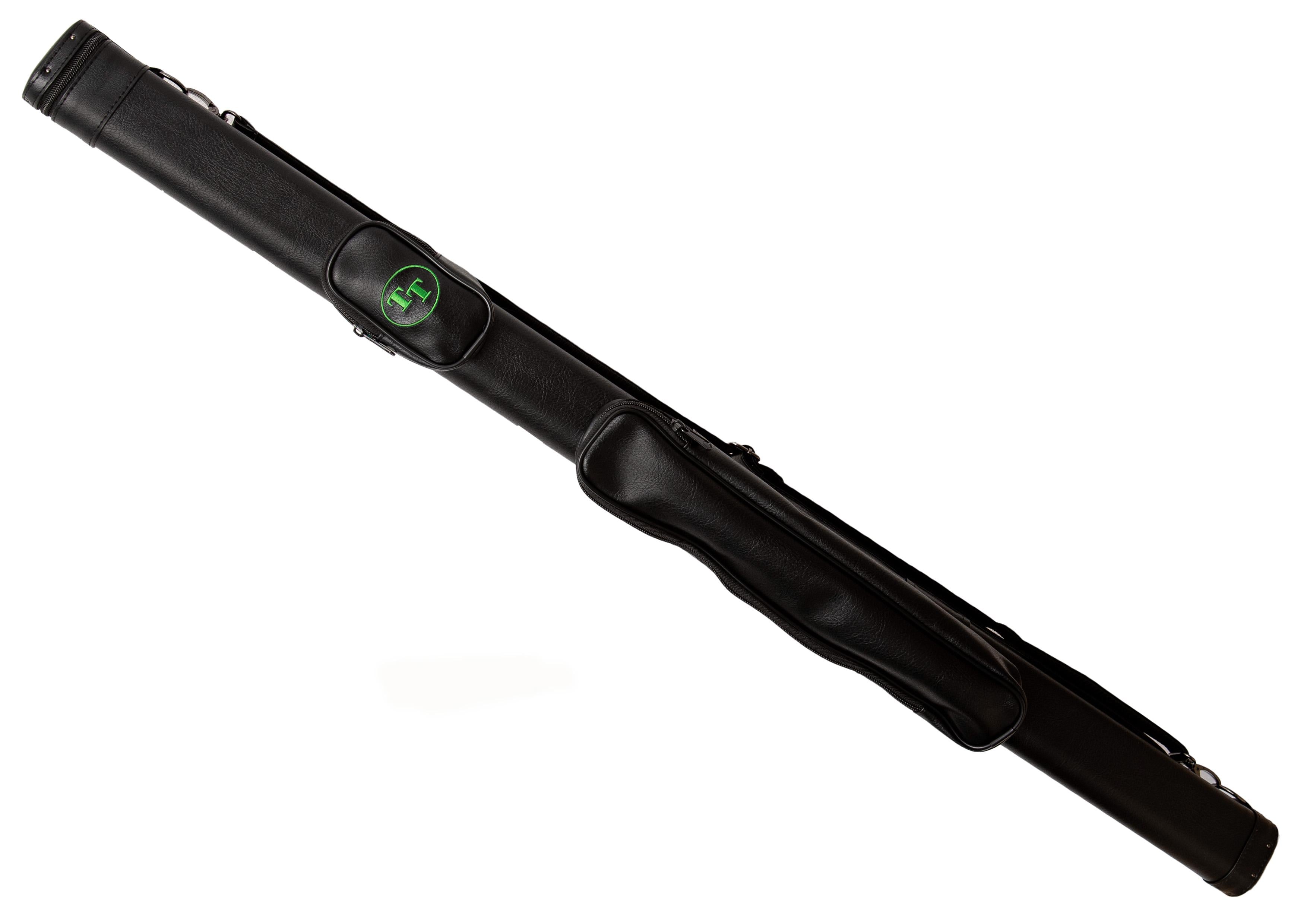 Тубус для 2-х составляющего кия TT-Billiard Black снукер 115 см (4357)