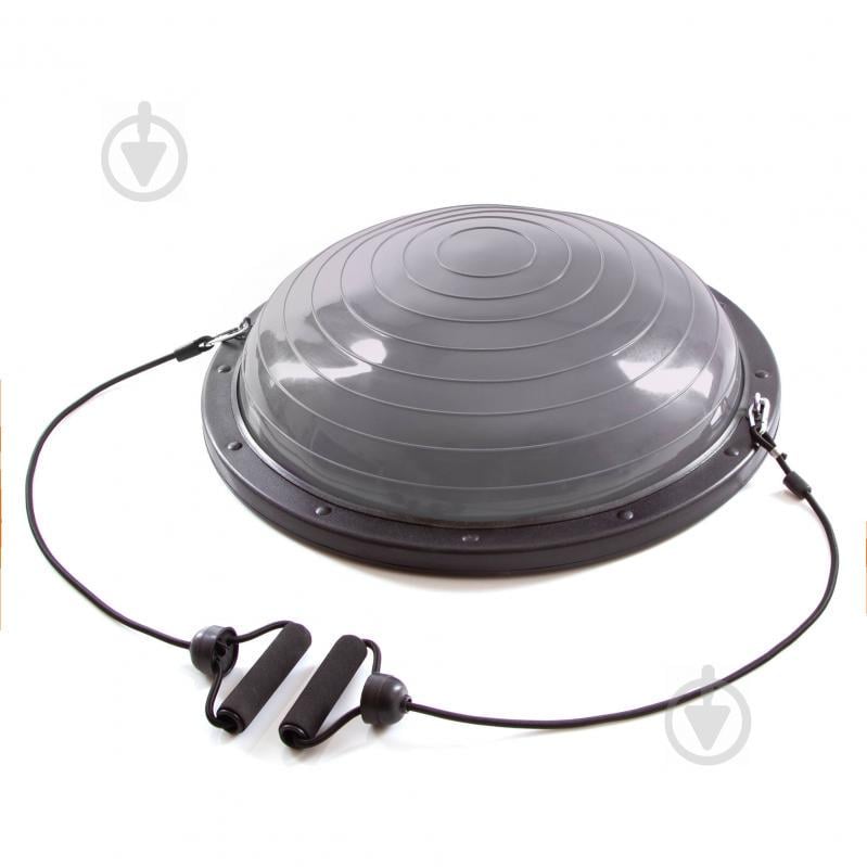Балансировочная платформа planeta-sport BOSU с двумя эспандерами FI-1924 Серый Балансировочная платформа planeta-sport BOSU с двумя эспандерами FI-1924 Серый