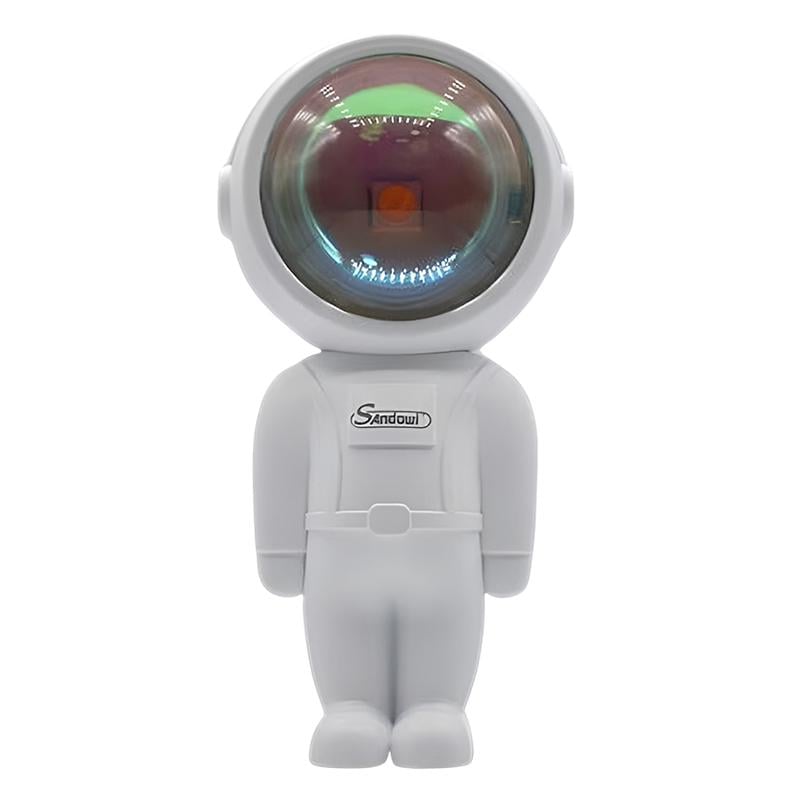 Ночник проектор Космонавт Andowl sunset astronaut Q-XY20X1 для комнаты спальни детской Серый (6d1334cf)