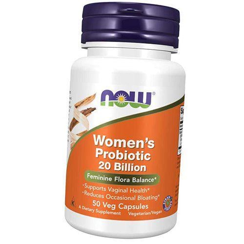 Пробіотики для жінок, Women's Probiotic 20 Billion, Now Foods 50вегкапс (69128033)