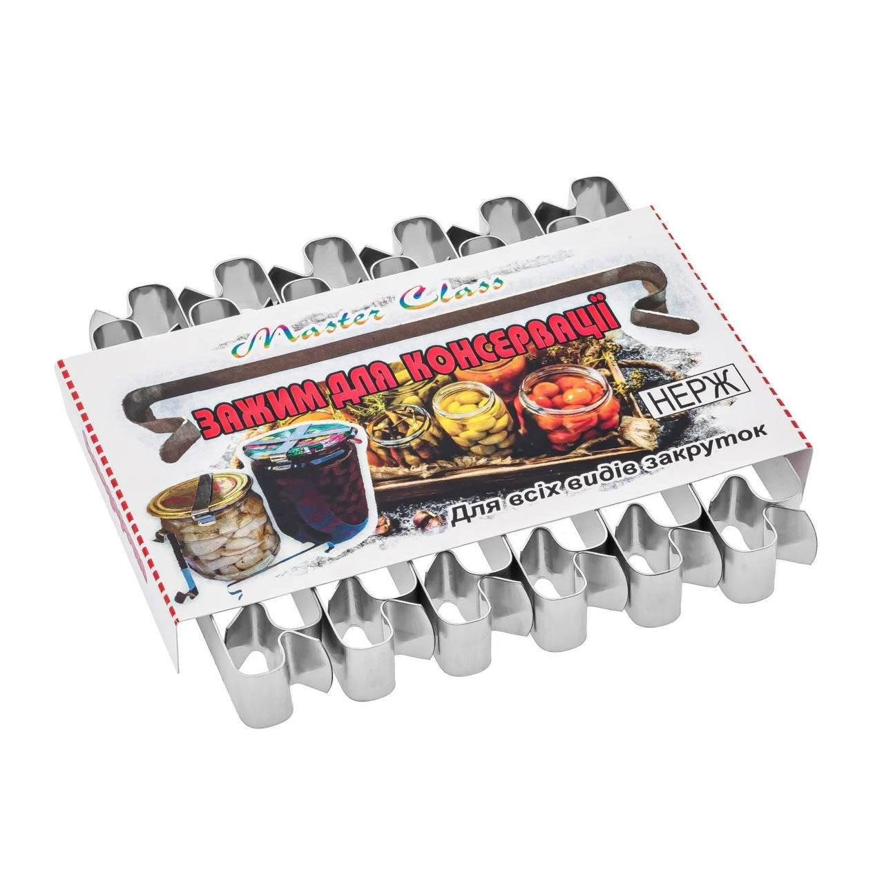 Набор зажимов на банки для консервирования и хранения продуктов 12 шт. (e22397f5) Набор зажимов на банки для консервирования и хранения продуктов 12 шт. (e22397f5)